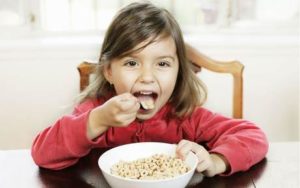 child breakfast